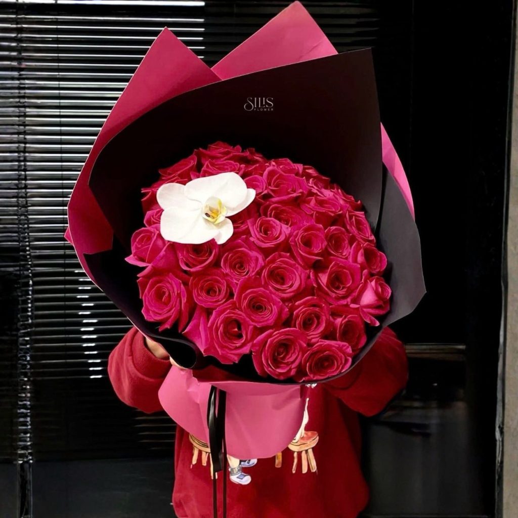 Họa Mi Bó Hoa Hồng Họa Mi