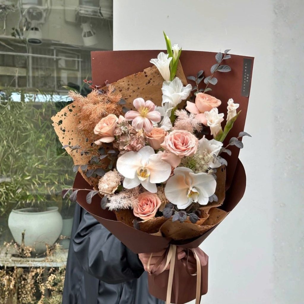 Xuân Yêu Thương Bó Hoa Hồng Xuân Yêu Thương