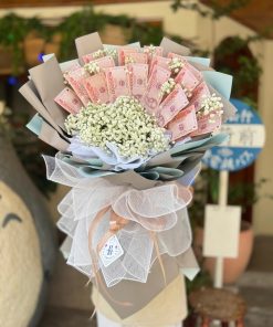 Bó hoa tiền Lập đông