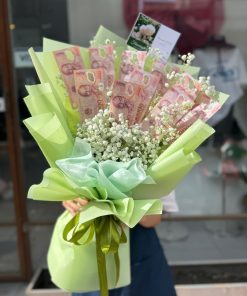 Bó hoa tiền Lướt sóng đạp mây