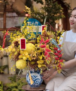 Hoa tết đẹp Đại Cát