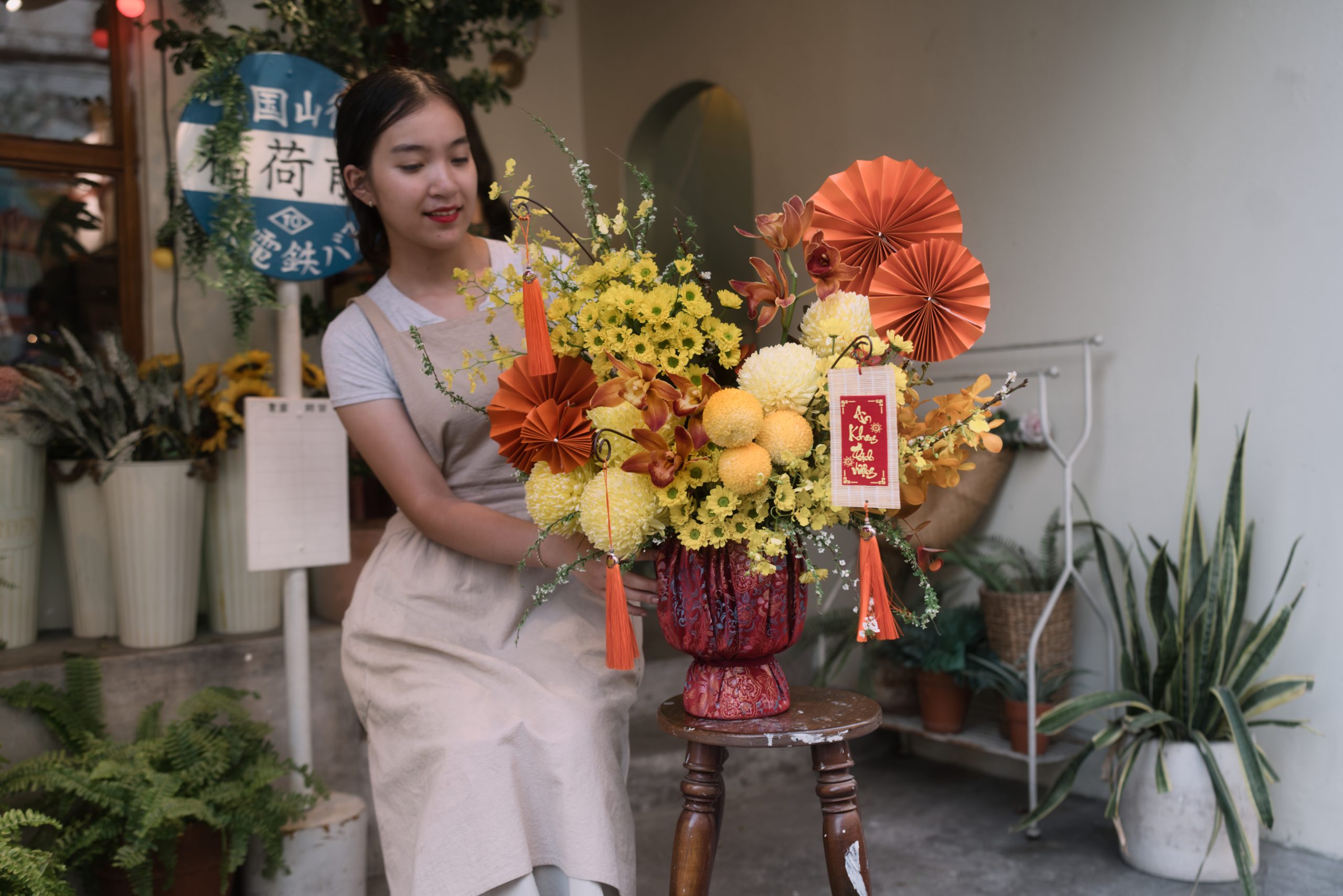 Cám ơn tình yêu Hoa tết đẹp Cám ơn tình yêu