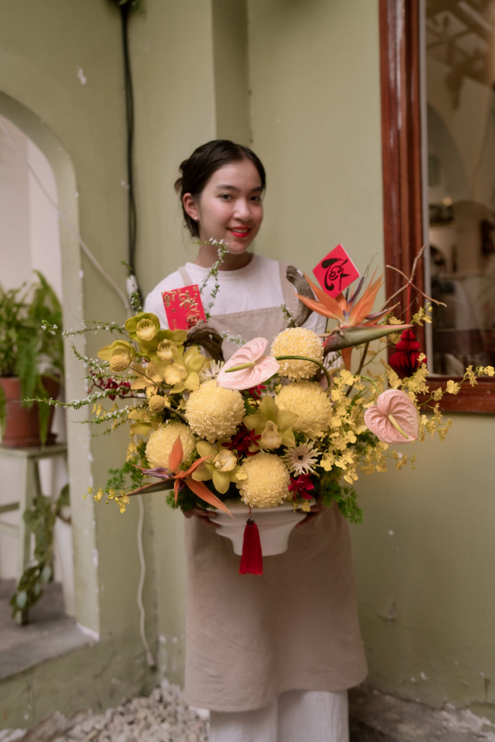 Hoa tết đẹp Sắc Xuân