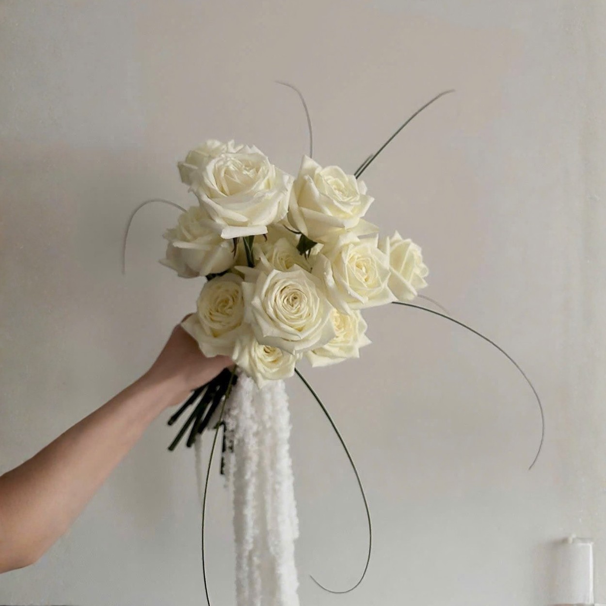 Hồng Yêu Vĩnh Cửu Bó Hoa Cưới Hoa Hồng Hồng Yêu Vĩnh Cửu