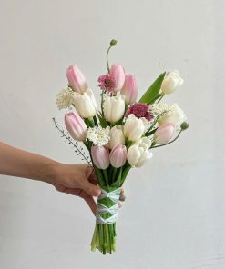 Bó Hoa Cưới Tulip Secret Promise