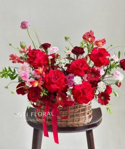 Hoa khai trương để bàn Bright Future