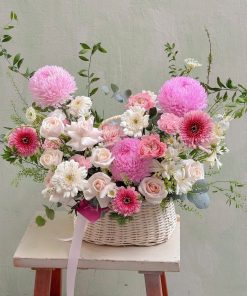 Hoa khai trương để bàn Lucky Bloom