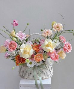 Hoa khai trương để bàn The Pioneer