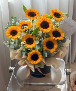 Hoa khai trương để bàn Đồng Hành