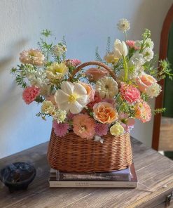 Hoa khai trường để bàn Phát Đạt