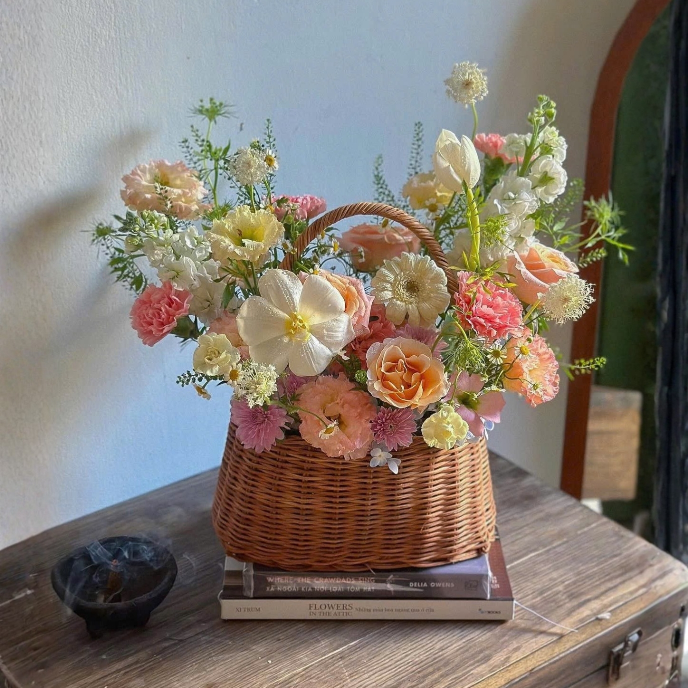 Phát Đạt Hoa khai trường để bàn Phát Đạt