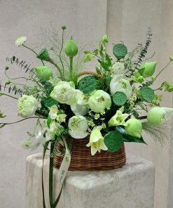 Hoa khai trương để bàn Tinh Hoa