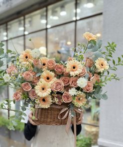 Hoa mừng khai trương để bàn Vươn Xa