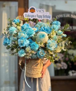 Hoa chúc mừng sinh nhật nam giới azure charm