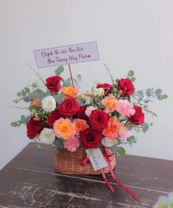 Hoa chúc mừng sinh nhật nam giới Rực lửa