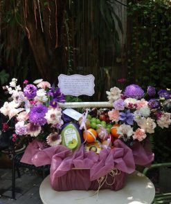 Giỏ hoa trái cây Fresh Elegance