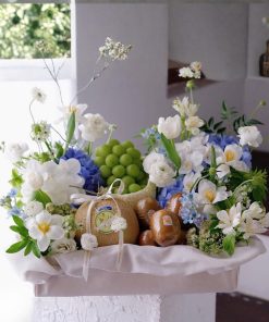 Giỏ hoa trái cây Orchard Whisper