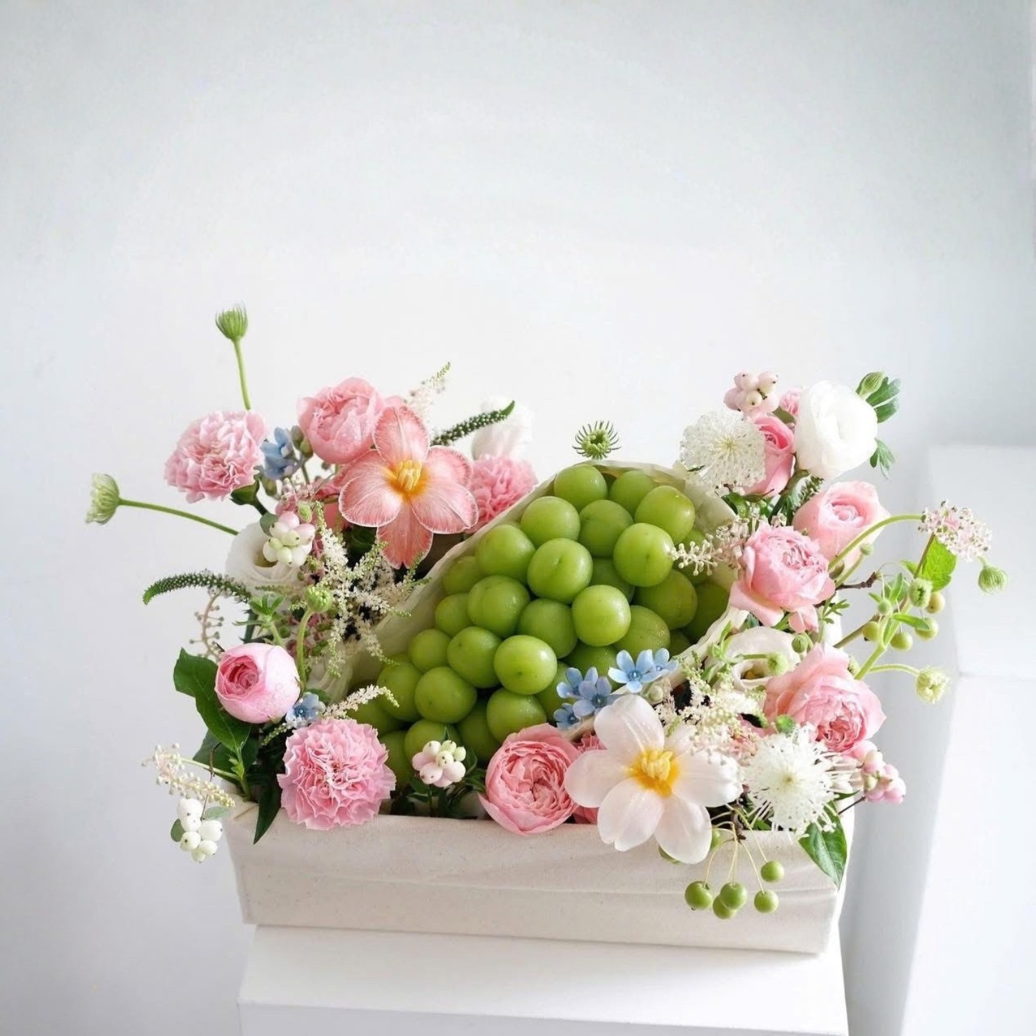 Giỏ hoa trái cây Lộc Trời Ban