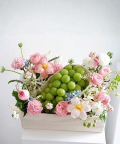 Giỏ hoa trái cây Lộc Trời Ban
