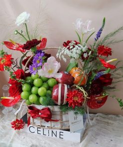 Giỏ hoa trái cây Ngọt Lành Gửi Trao
