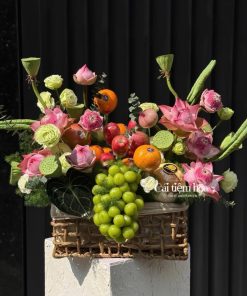 Giỏ hoa trái cây Trái Ngọt Yêu Thương