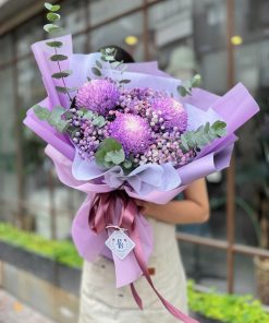 Hoa chúc mừng sinh nhật vợ em là bình yên