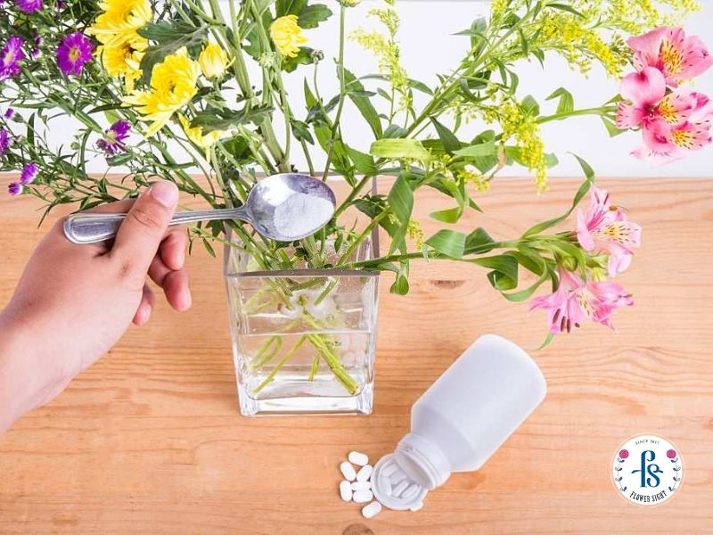 Hướng dẫn chi tiết cách bảo quản hoa cưới tươi lâu từ A-Z Dung dịch B1 hoặc Aspirin giúp bảo quản hoa cưới tươi lâu