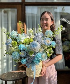 Giỏ Hoa Tươi Sớm Mai
