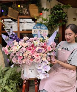 Giỏ Hoa Tuoi Vạn Điều Tốt Đẹp