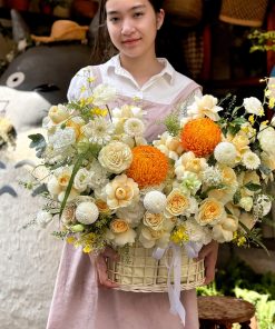 Giỏ Hoa Tươi Vạn Lối Yêu