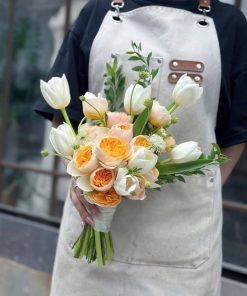 Hoa Cưới Cầm Tay Gắn Kết Trăm Năm