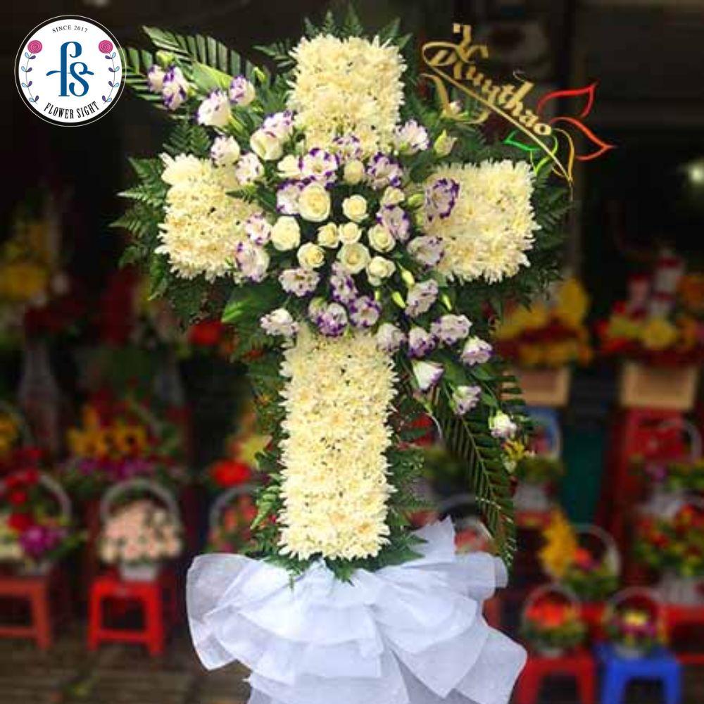 Loại hoa hoa phù hợp để đi viếng đám tang người Công Giáo