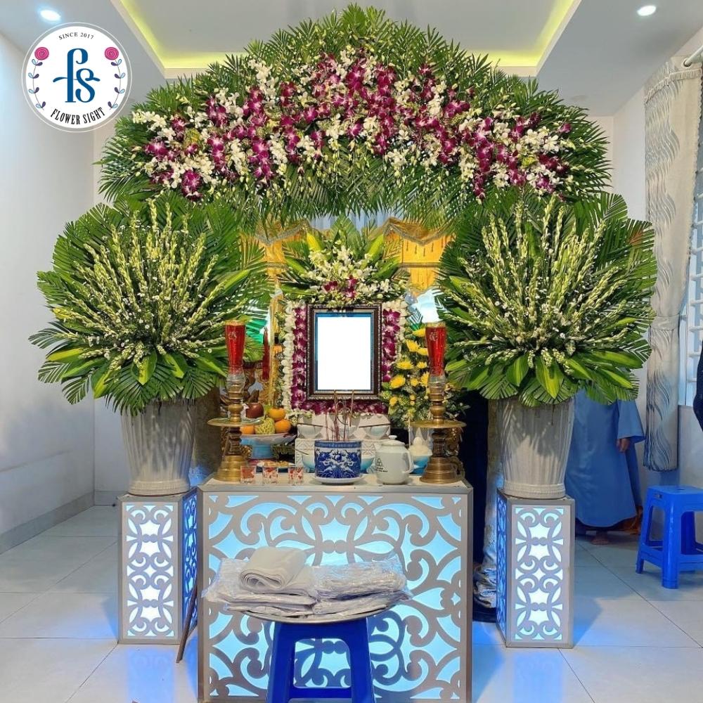 Cách Chọn Hoa Trang Trí Đám Tang đẹp và trang trọng Phân biệt hoa trang trí tang lễ trọn gói và vòng hoa viếng chia buồn
