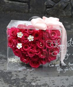 Hộp Hoa Mica Lumiere