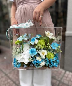Hộp Hoa Mica Mùa Hoa Nở Rộ