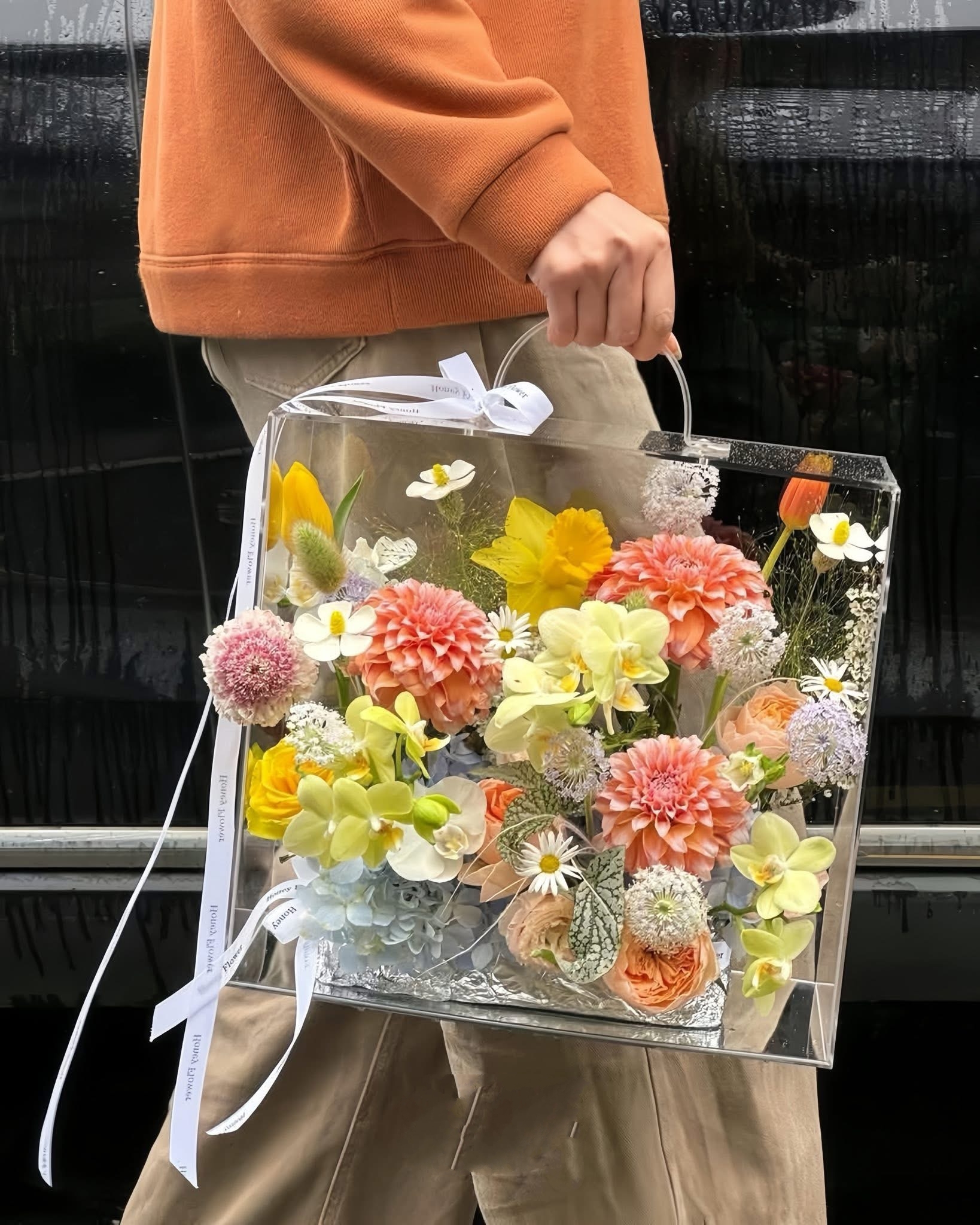 Say Đắm Hộp Hoa Mica Say Đắm