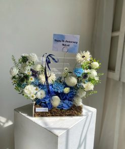 Hộp Hoa Mica The Flower Atelier