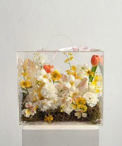 Hộp Hoa Mica Velvet Bloom