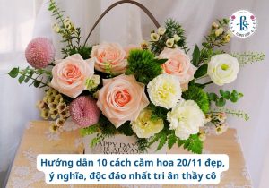 10 Cách cắm hoa 20 11
