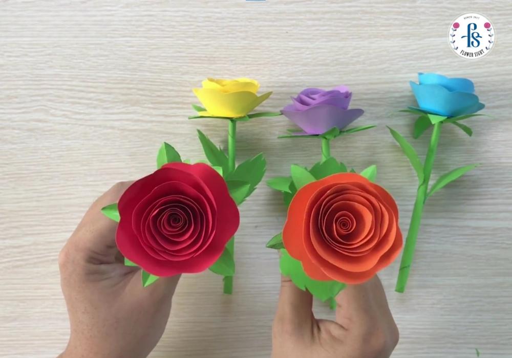 Ý nghĩa khi tự tay làm hoa giấy tặng thầy cô 20_11